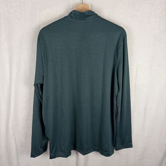 Puma All In Terrain Quarter Zip Pullover Green Heather Sz Medium Athleisure NWT - Picture 5 of 6